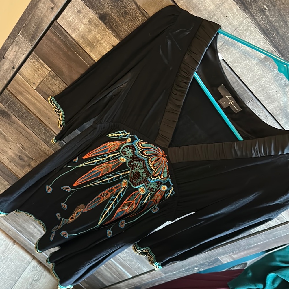 Black long sleeve dress